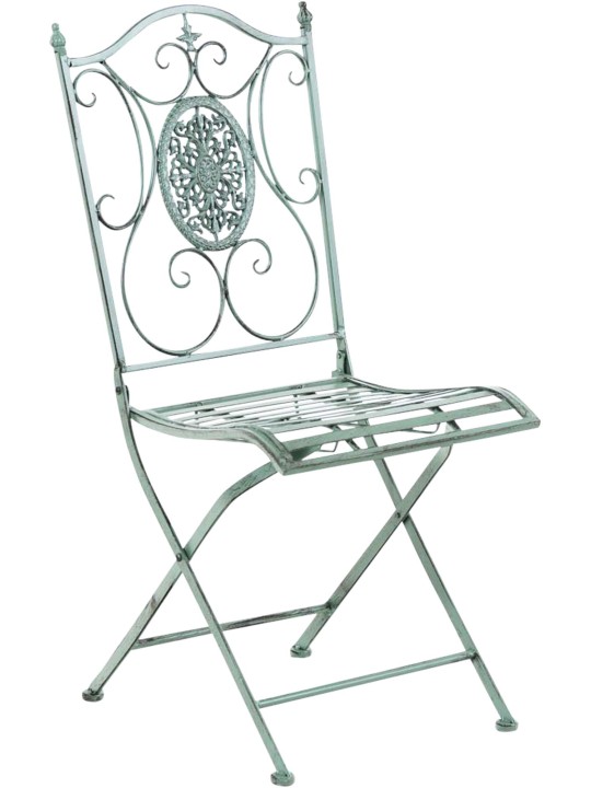 Stoel Sibell, antiek groen