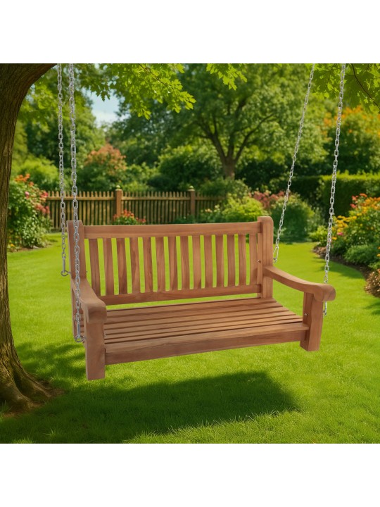 Joyce schommelbank 120 cm, teak