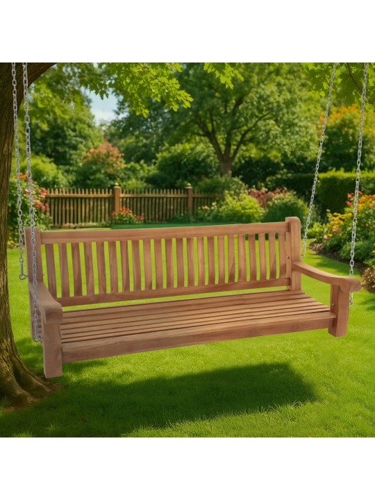 Joyce schommelbank 180 cm, teak