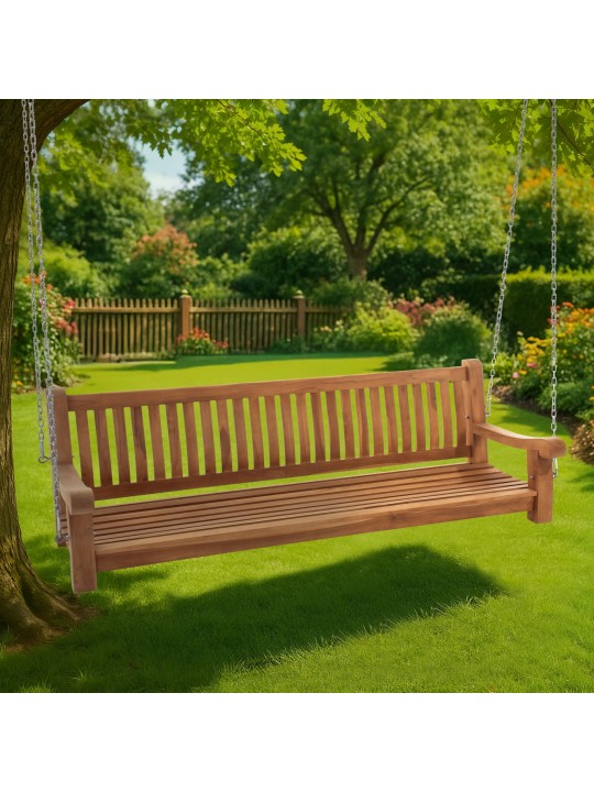 Joyce schommelbank 200 cm, teak