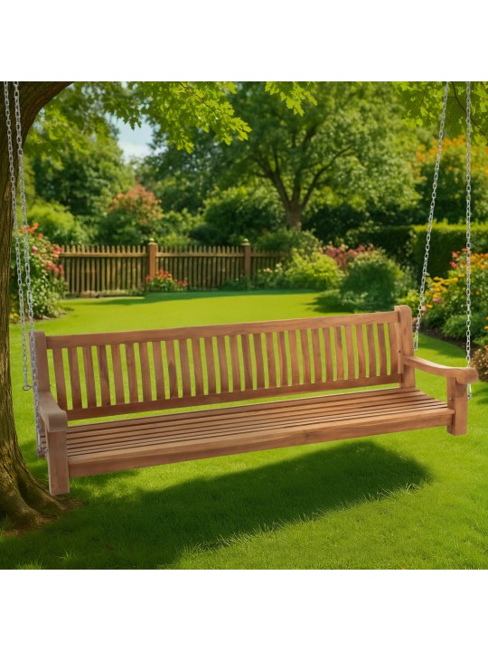 Joyce schommelbank 220 cm, teak