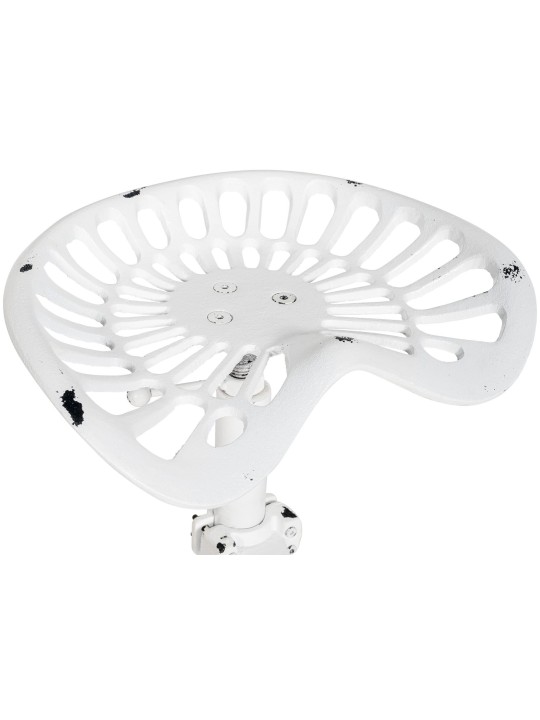 Barkruk Butch, antiek wit