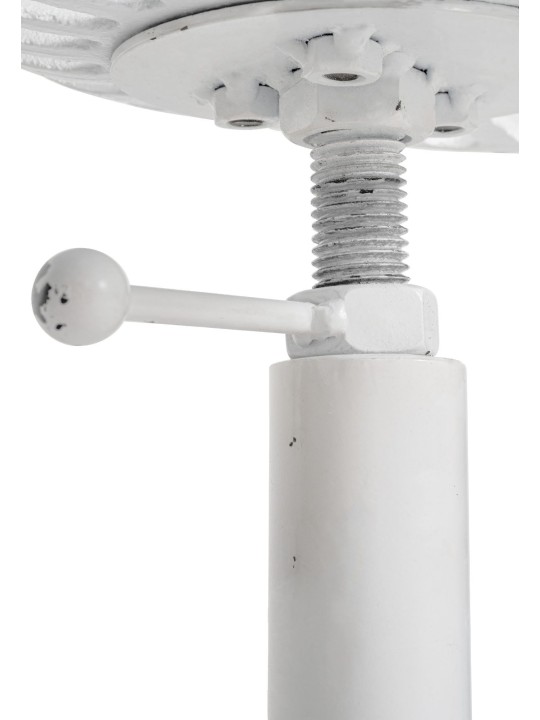 Barkruk Butch, antiek wit