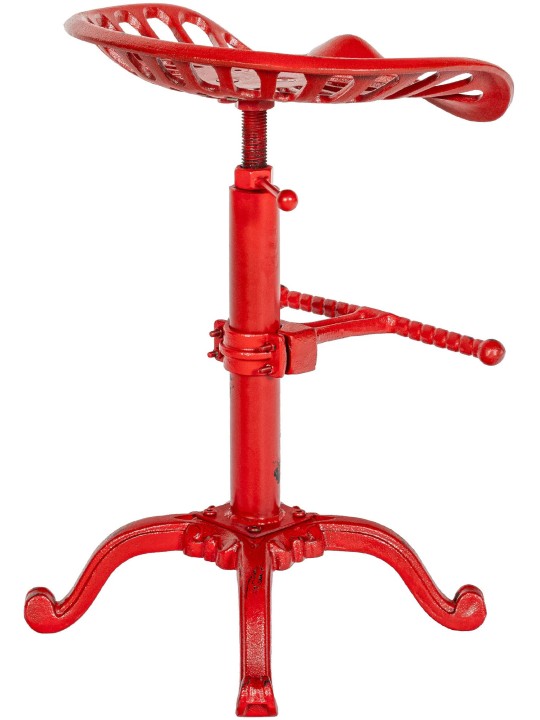 Set van 2 barkrukken Butch, rood Set van 2 barkrukken Butch, rood