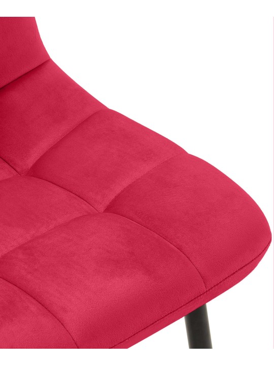 Antibes eetkamerstoel, rood