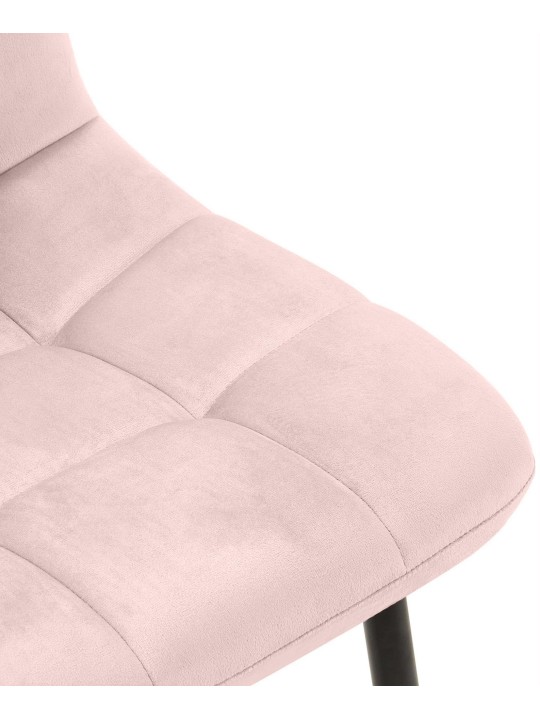 Set van 4 eetkamerstoelen Antibes, roze Set van 4 eetkamerstoelen Antibes, roze