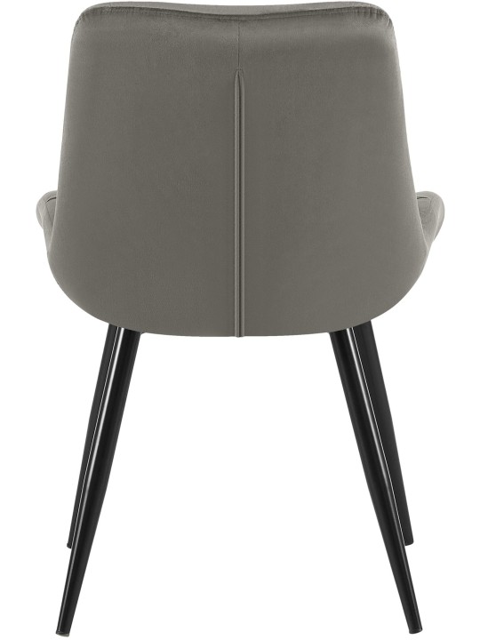 Set van 2 Rossford eetkamerstoelen, antraciet Set van 2 Rossford eetkamerstoelen, antraciet