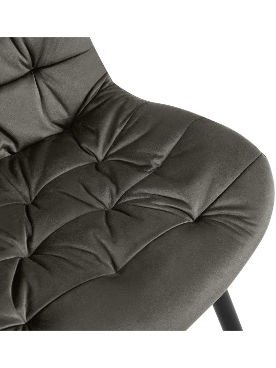 Set van 2 Rossford eetkamerstoelen, antraciet Set van 2 Rossford eetkamerstoelen, antraciet