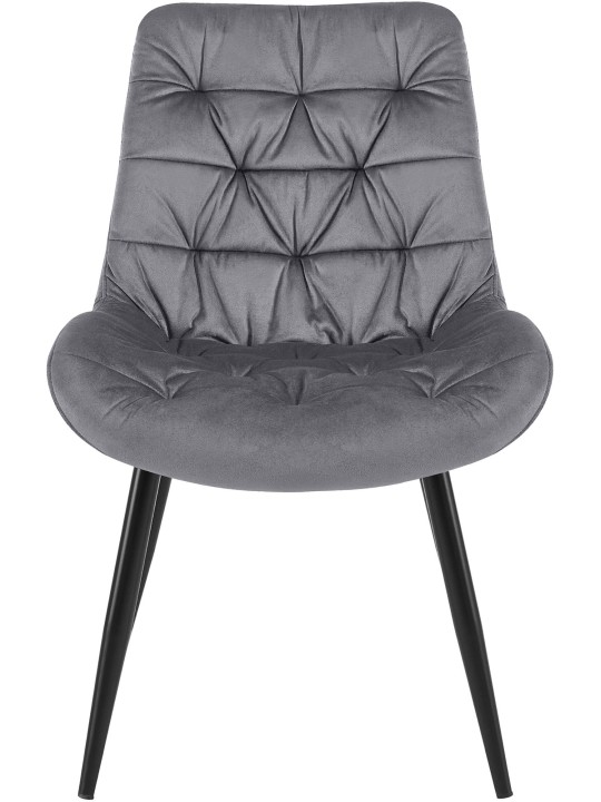 Set van 2 Rossford eetkamerstoelen, donkergrijs