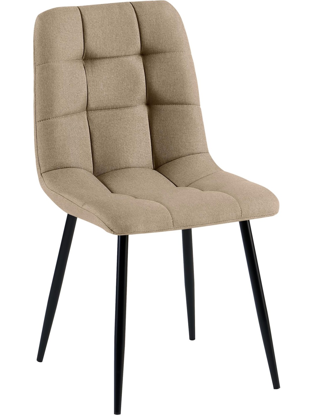 Eetkamerstoel Tilde stof, taupe