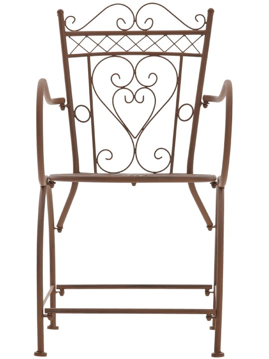 Stoel Sheela, antiek bruin