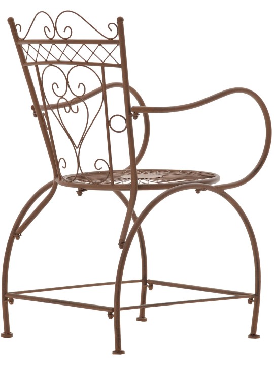 Stoel Sheela, antiek bruin