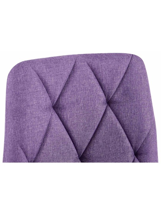 Eetkamerstoel Clairton stof, lila