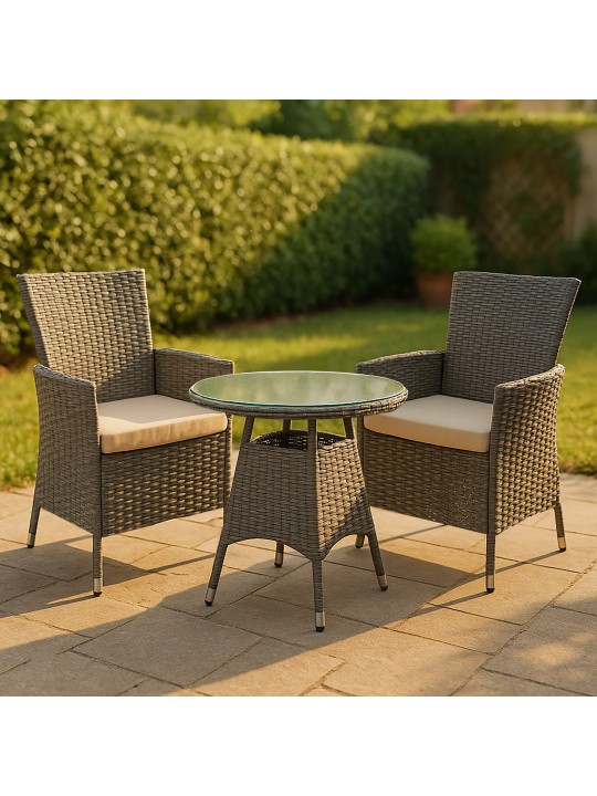 Fireda zitgroep, grijs gemêleerd