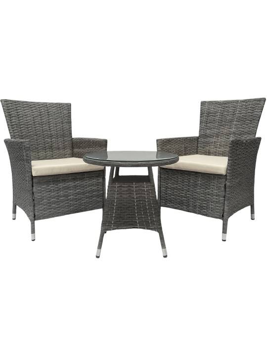 Fireda zitgroep, grijs gemêleerd