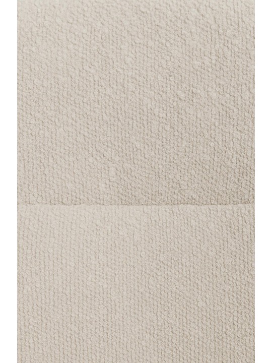 Eetkamerstoel Merlinda stof Teddy, crème