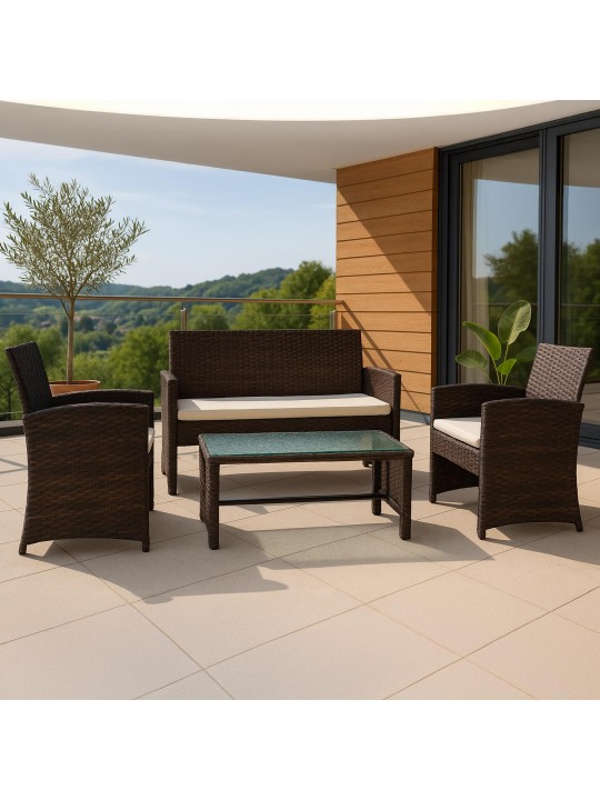 Toruba zitgroep, bruin