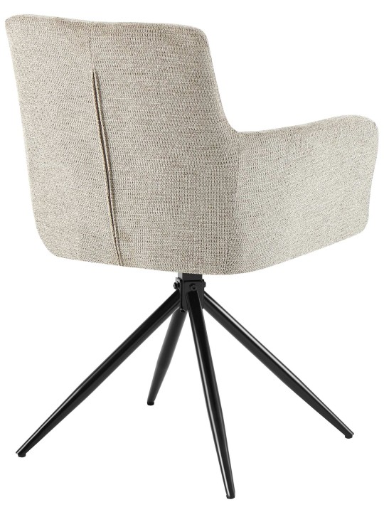 Eetkamerstoel Jonah stof, taupe