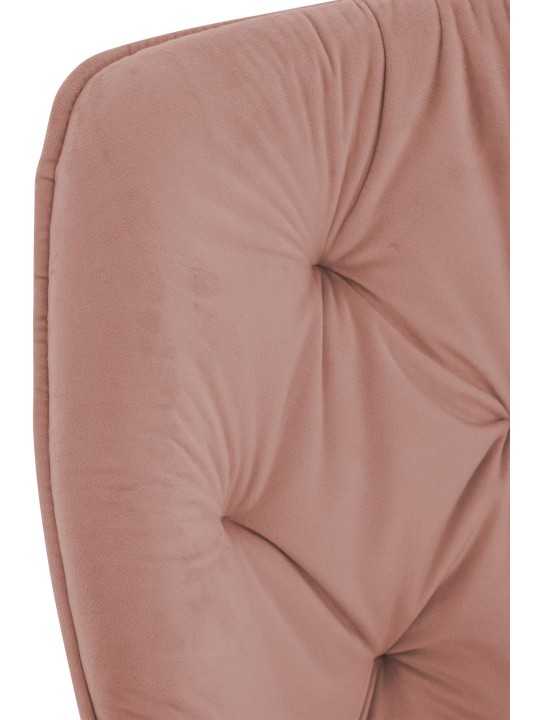 Set van 2 stoelen Tanna fluweel, roze Set van 2 stoelen Tanna fluweel, roze