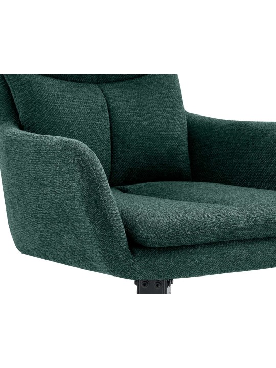 Set van 2 eetkamerstoelen Somers stof, groen