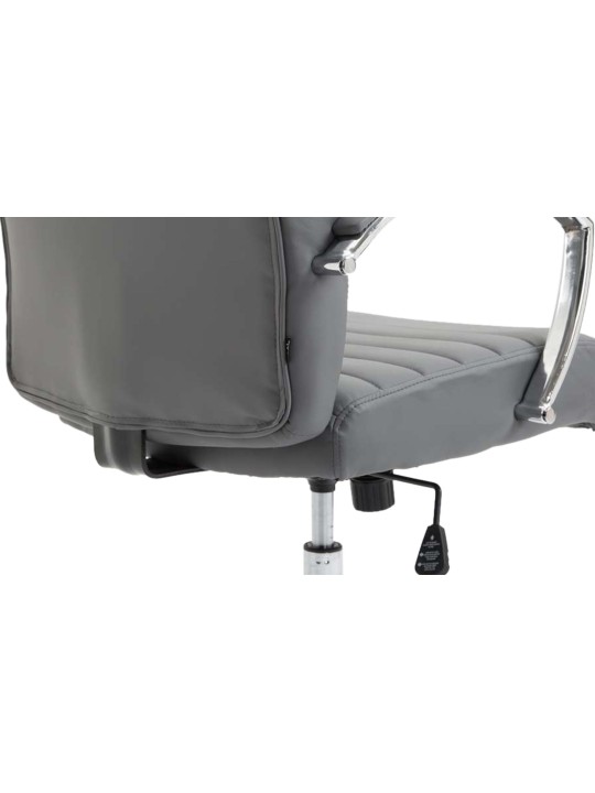 Bureaustoel Wallis kunstleer, grijs
