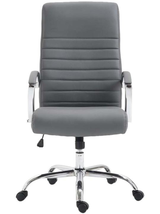 Bureaustoel Wallis kunstleer, grijs