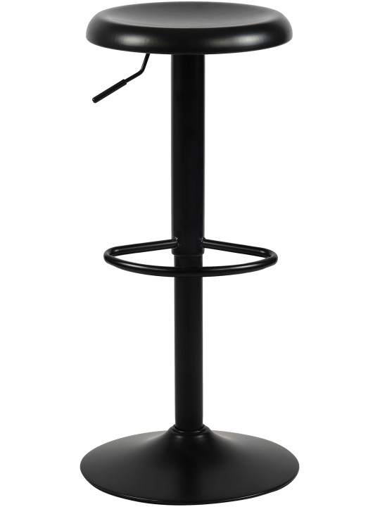 Set van 2 barkrukken Williston, zwart