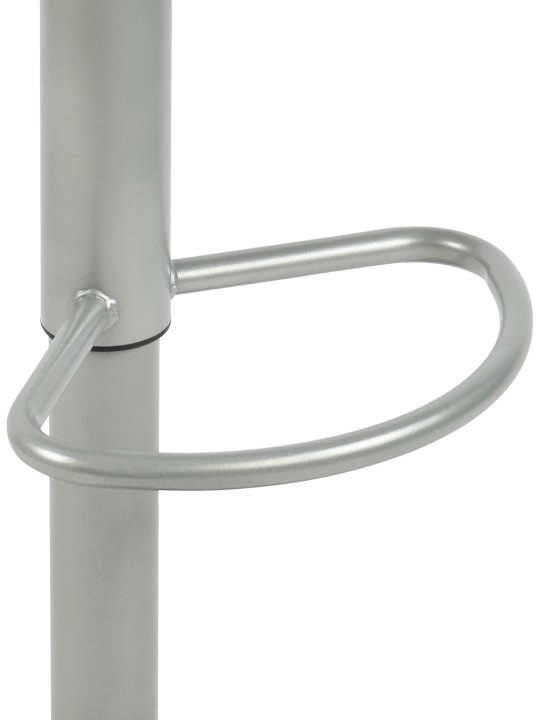 Set van 2 barkrukken Williston, zilver