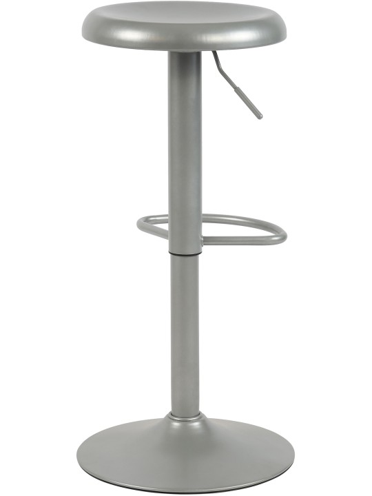 Set van 2 barkrukken Williston, zilver