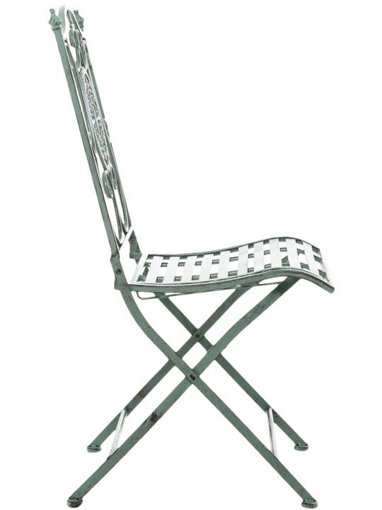 Set van 2 stoelen Sibell, antiek groen Set van 2 stoelen Sibell, antiek groen