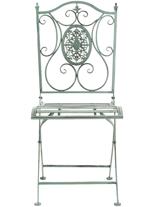 Set van 2 stoelen Sibell, antiek groen Set van 2 stoelen Sibell, antiek groen