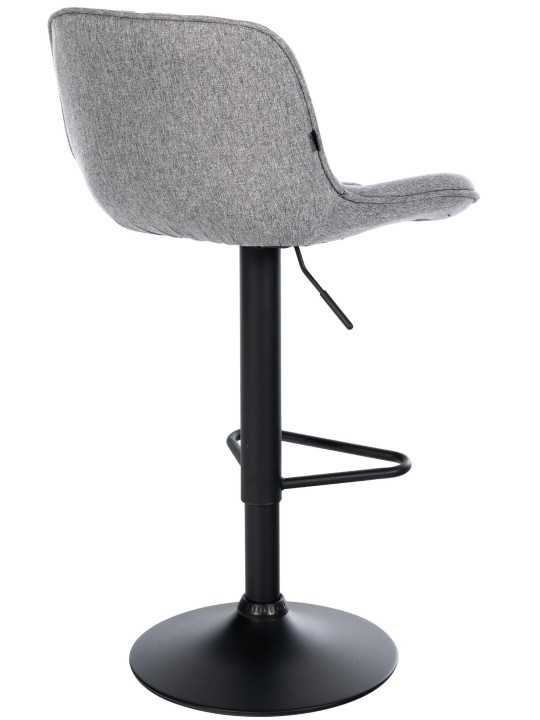 Set van 2 barkrukken Kasson stof, grijs