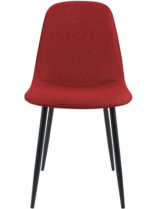 Eetkamerstoel Maryam stof, rood Eetkamerstoel Maryam stof, rood