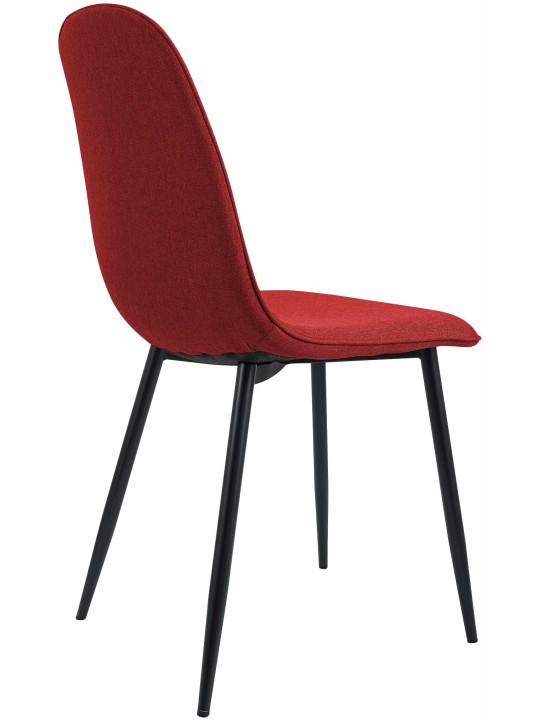 Eetkamerstoel Maryam stof, rood Eetkamerstoel Maryam stof, rood