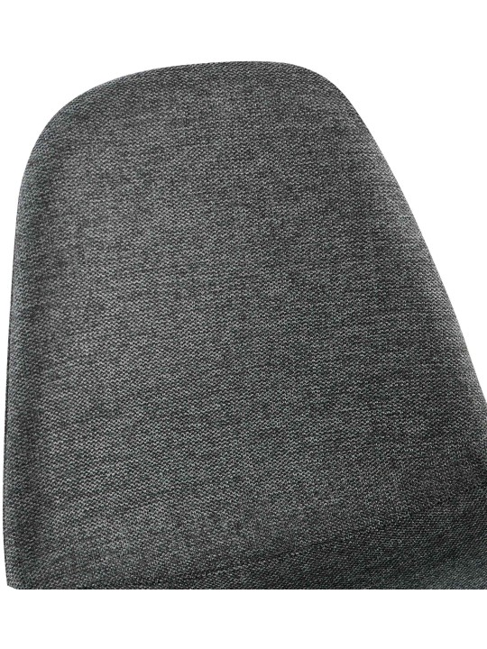 Eetkamerstoel Napier stof, grijs