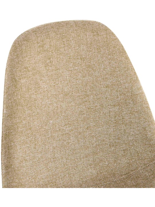 Eetkamerstoel Napier stof, taupe