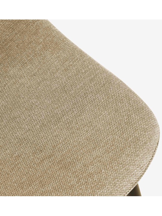 Eetkamerstoel Napier stof, taupe