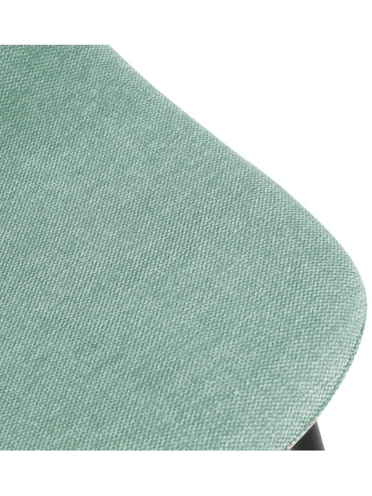 Eetkamerstoel Napier stof, lichtgroen