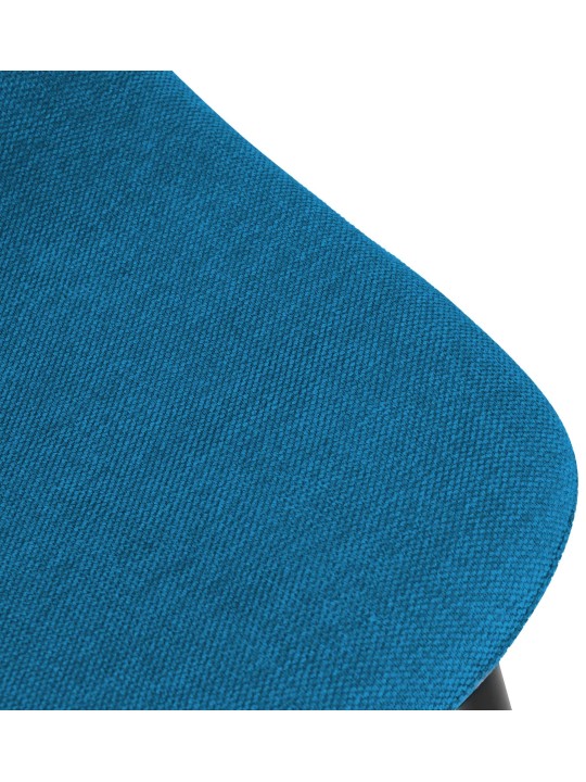 Eetkamerstoel Napier stof, blauw Eetkamerstoel Napier stof, blauw