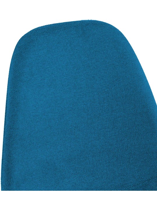 Set van 4 eetkamerstoelen Napier stof, blauw