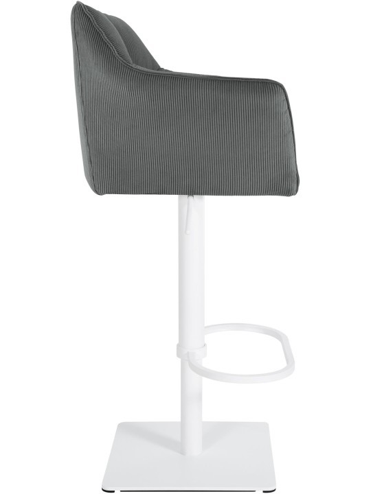 Barkruk Damaso W Snoer, grijs