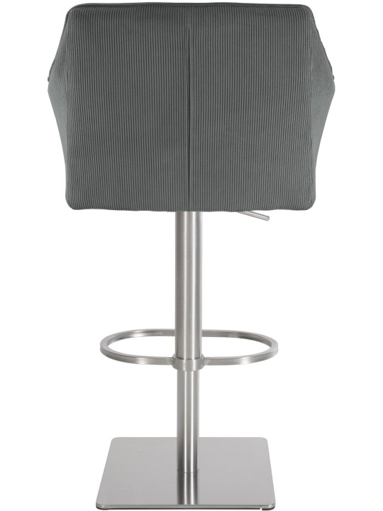 Barkruk Damaso E Cord, grijs