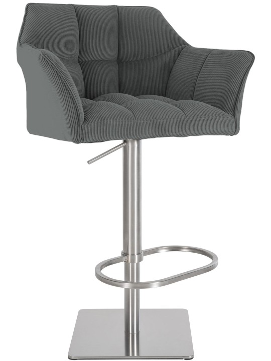 Barkruk Damaso E Cord, grijs