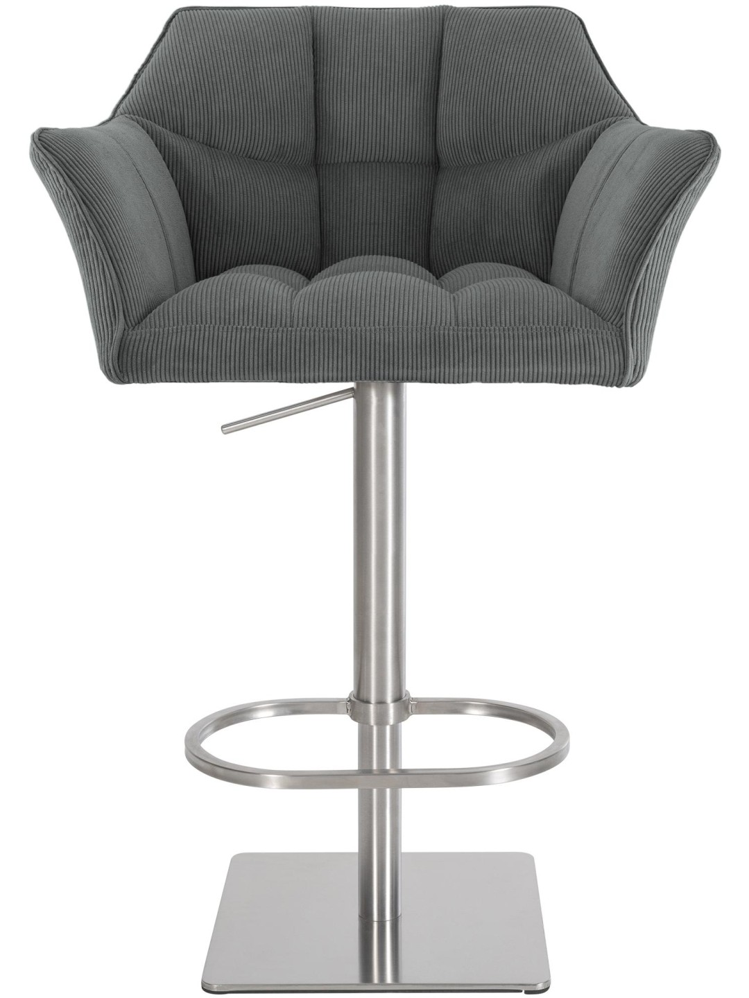 Barkruk Damaso E Cord, grijs