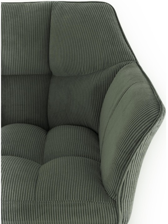 Barkruk Damaso B Cord, groen