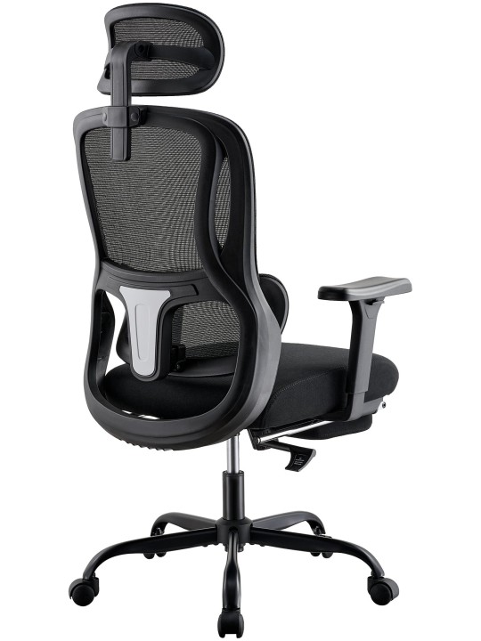 Bureaustoel Mankato, zwart