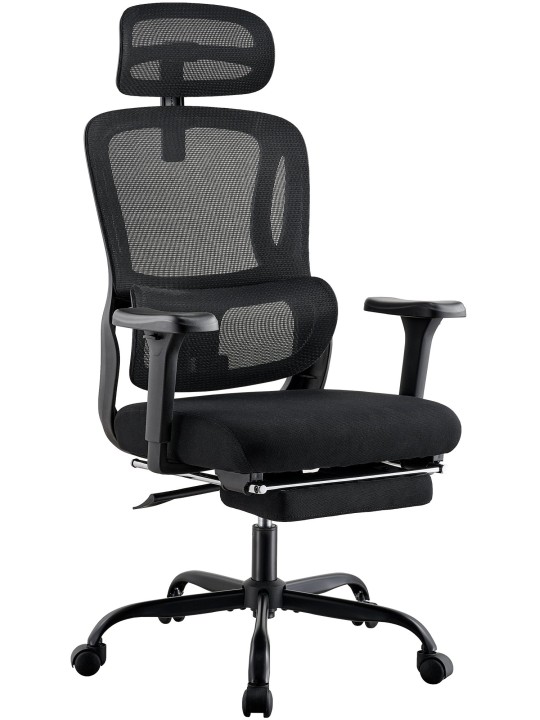 Bureaustoel Mankato, zwart