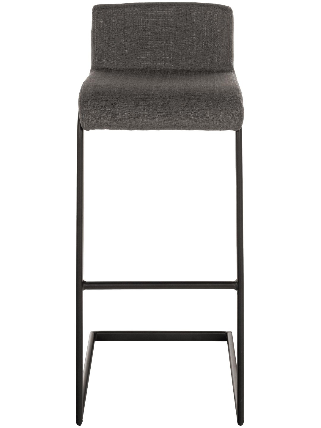 Set van 2 barkrukken Newport B stof, donkergrijs