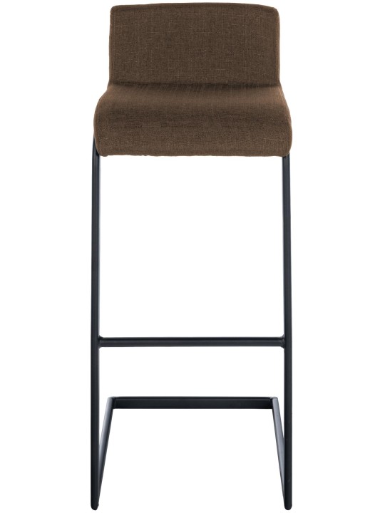 Set van 2 barkrukken Newport B stof, bruin