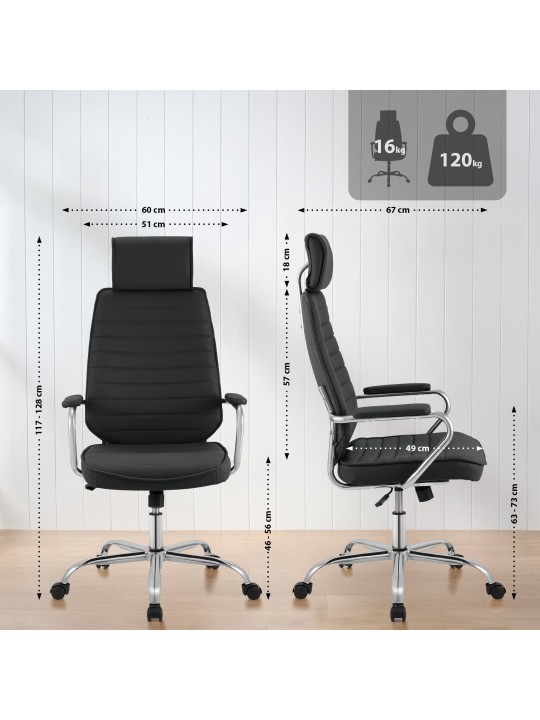 Bureaustoel Rako, zwart Bureaustoel Rako, zwart